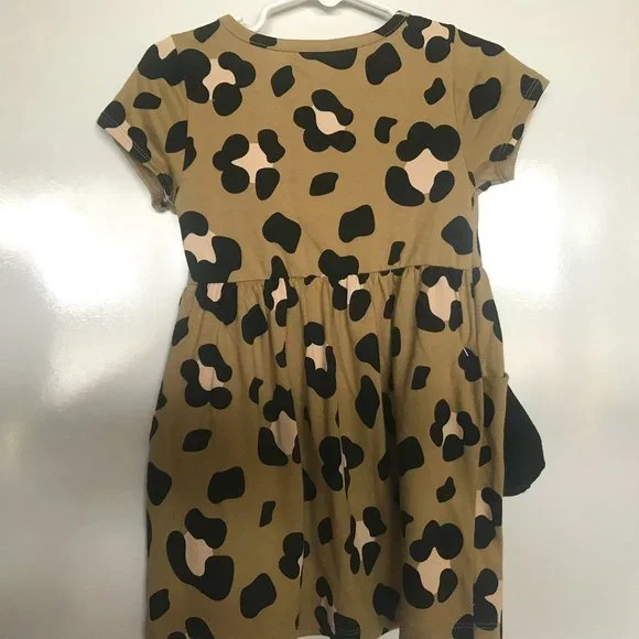 brown 2t dress Running Horse Leather Top Fringe Dress Toddler (2T-5T) 4T main image 0